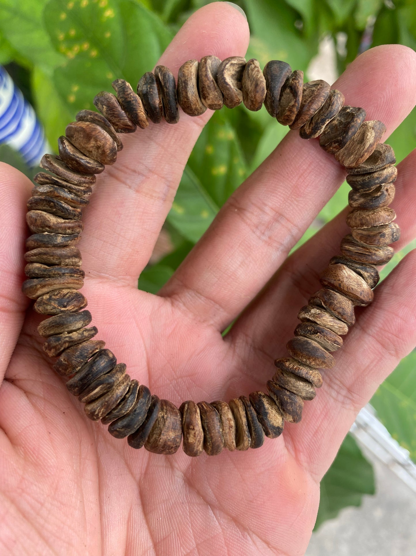 Indonesia Agarwood Bracelet , Mala Bead , 100% All Sinking , High Quality Bracelet Oudh . 15gram