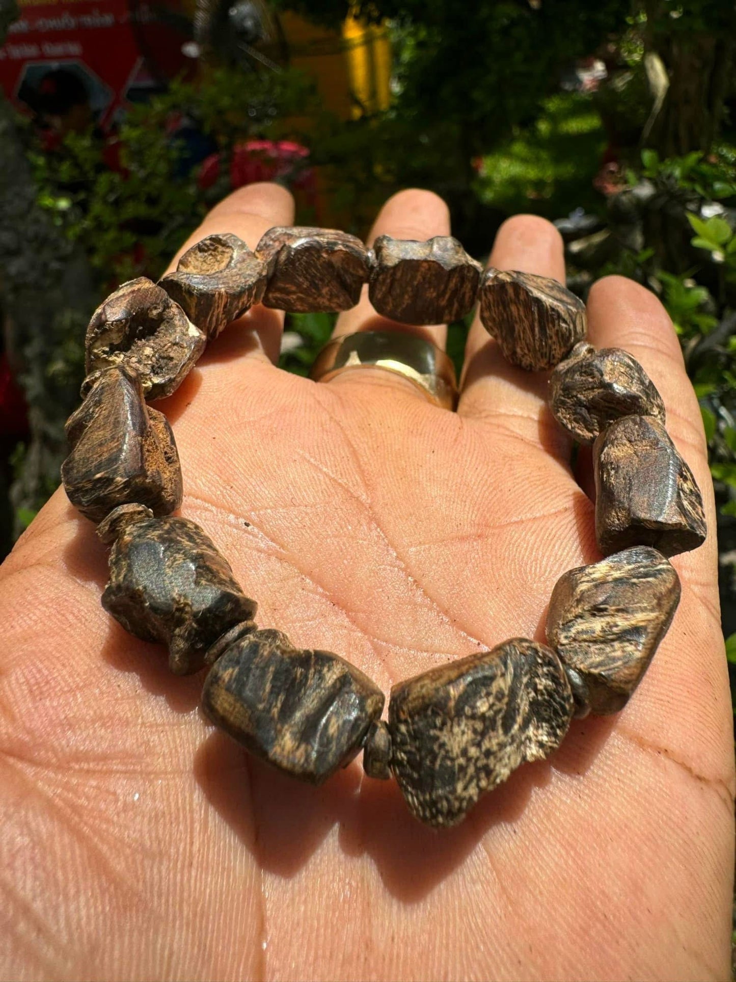 Super Rare Nha Trang Agarwood Bracelet, only 4 bracelets of agarwood, 1000 year old sediment, agarwood essence, Agarwood From Khanh Hoa