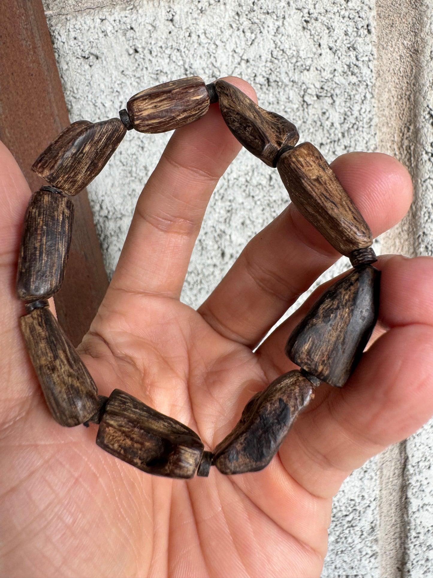 Wild Agarwood Sinking Bracelet , Agarwood Vietnamese Super King Grade , 1000 years of sedimentation