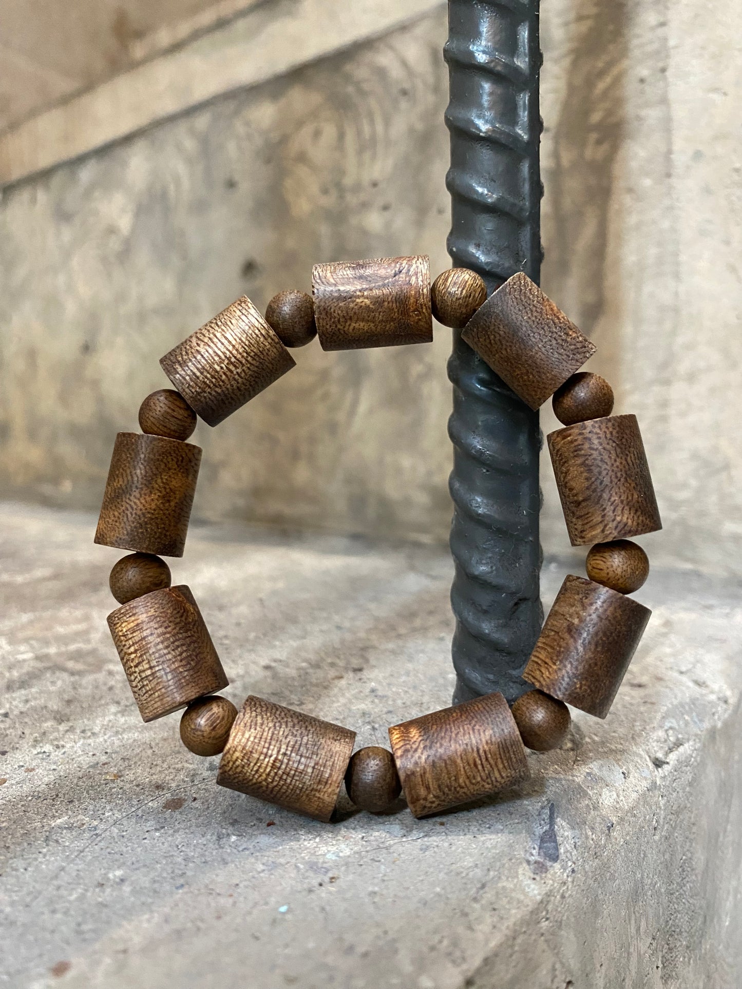 Super Grade Campodia Agarwood Bracelet , cylindrical Style bracelet , Strong Aroma , For Men And Women