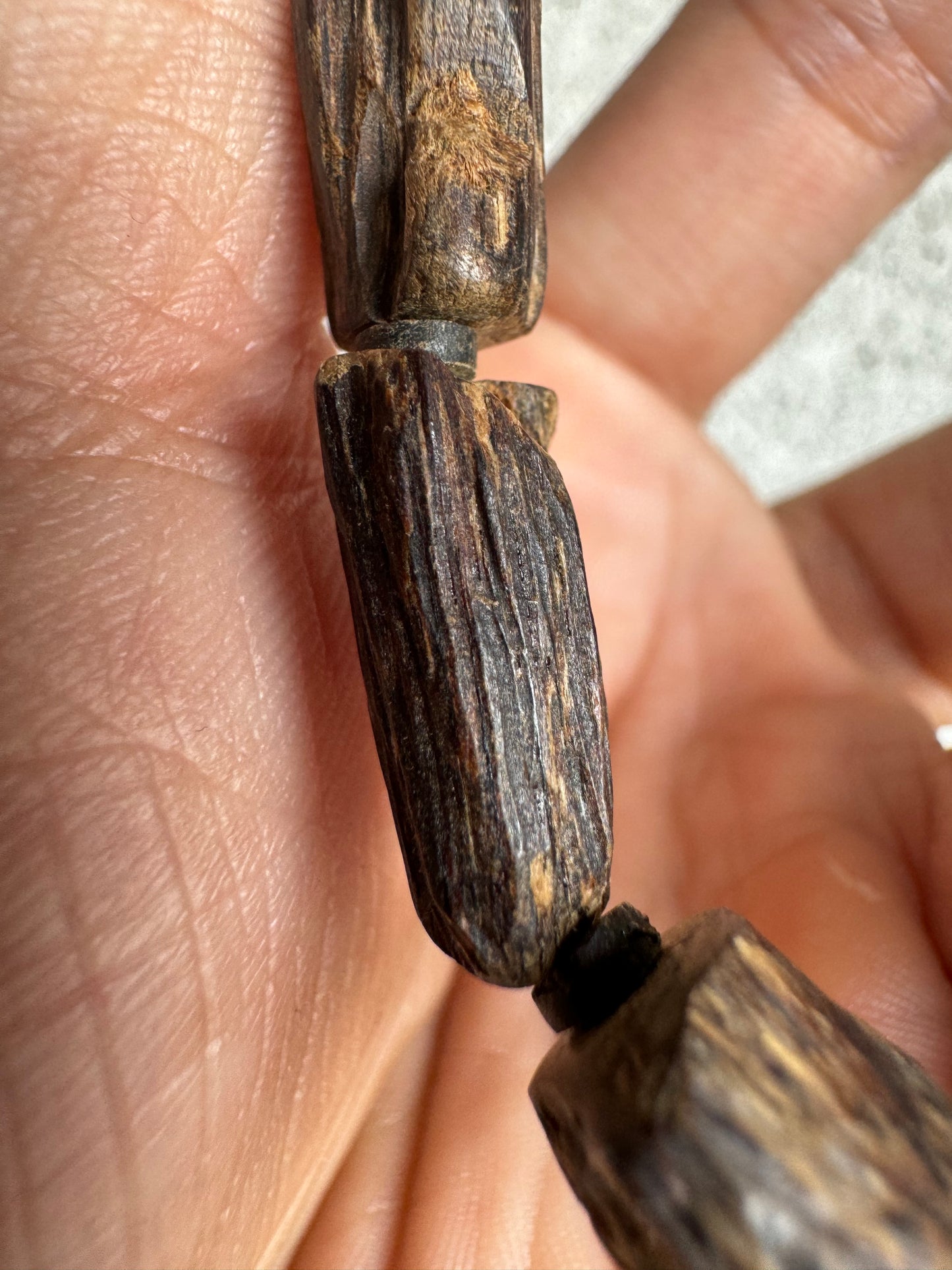 Super King Agarwood Bracelet , All Sinking Agarwood , 100% Natural , Only 2 .