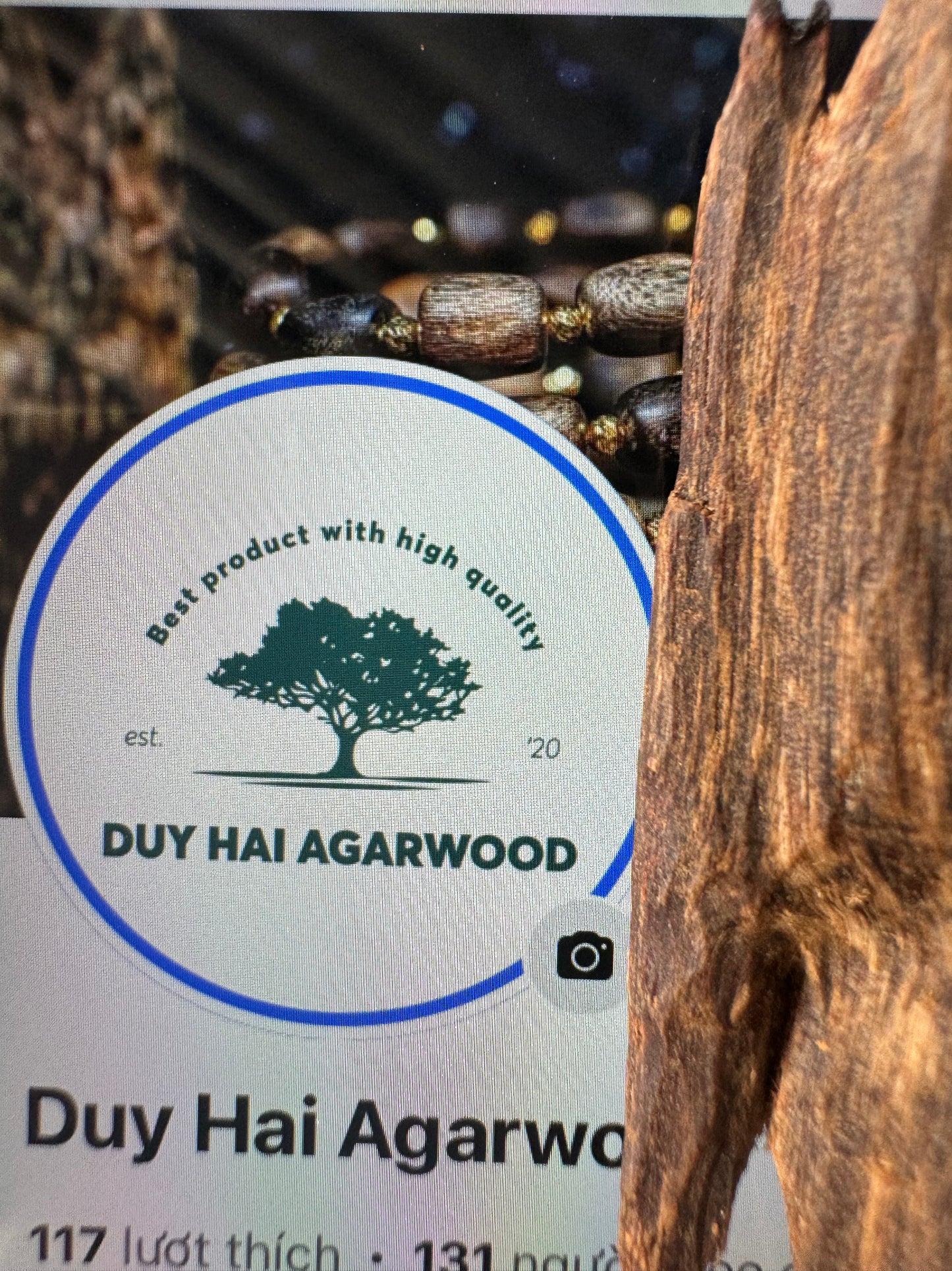 Real Ky Nam Vietnamese , Super King Of King Agarwood, Very Rare and 1000 to 2000 years old.