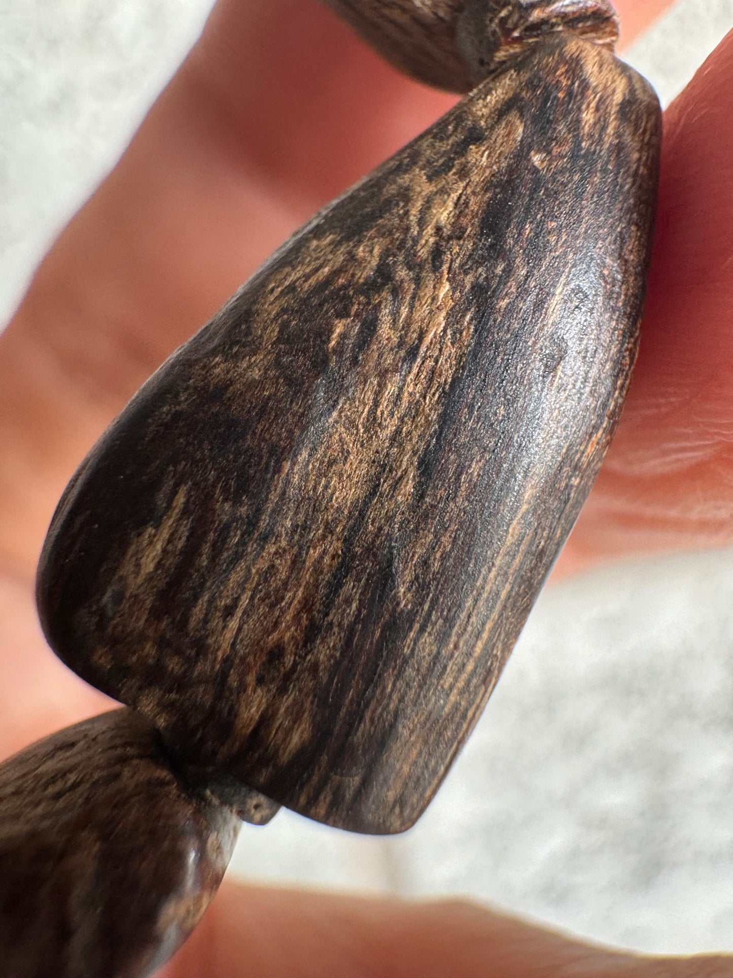 Wild Agarwood Sinking Bracelet , Agarwood Vietnamese Super King Grade , 1000 years of sedimentation