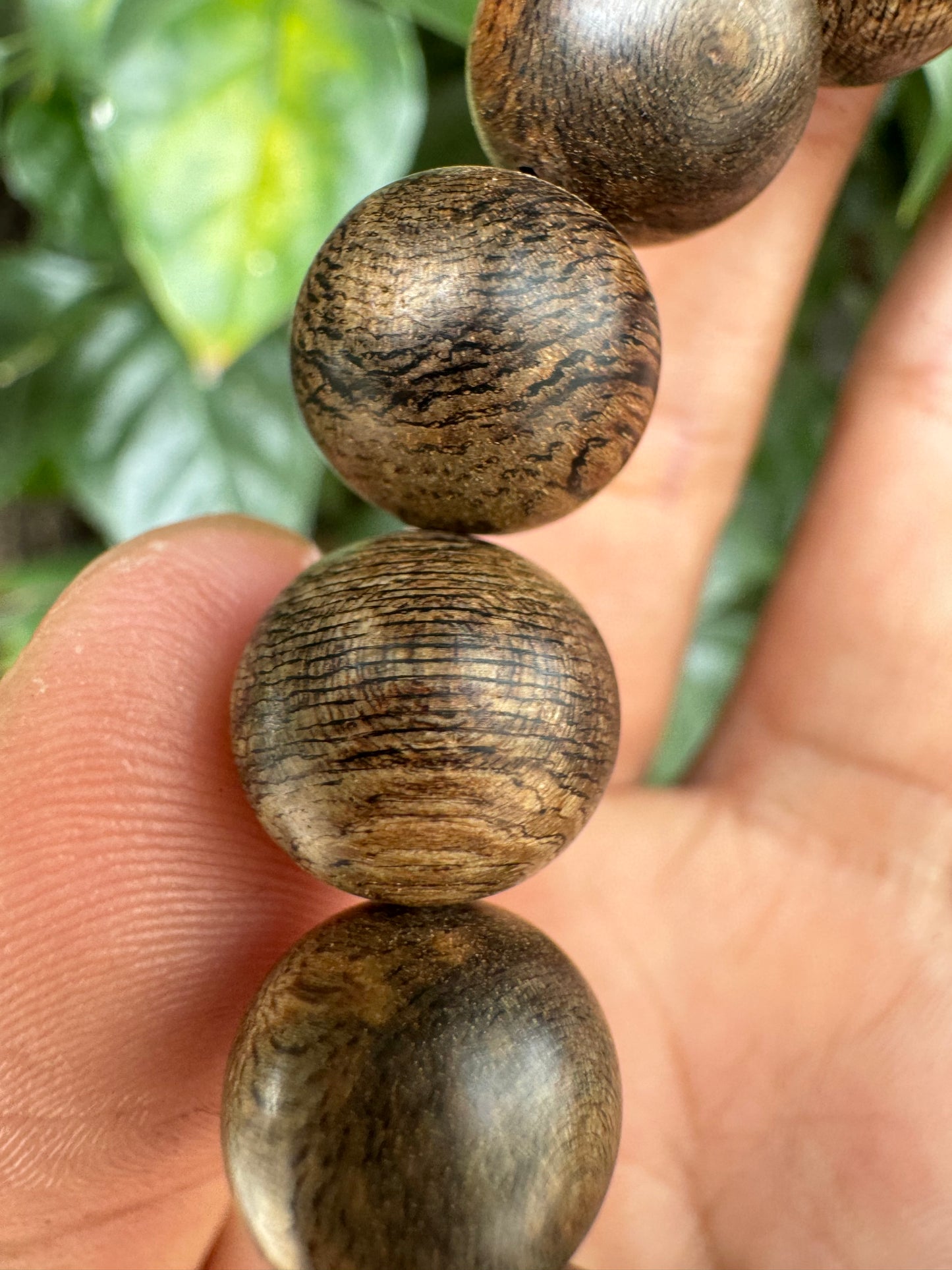 Super King Agarwood Bracelet , original color Agarwood Beads , Wild Agarwood Philipinnse , Black Agarwood Real .