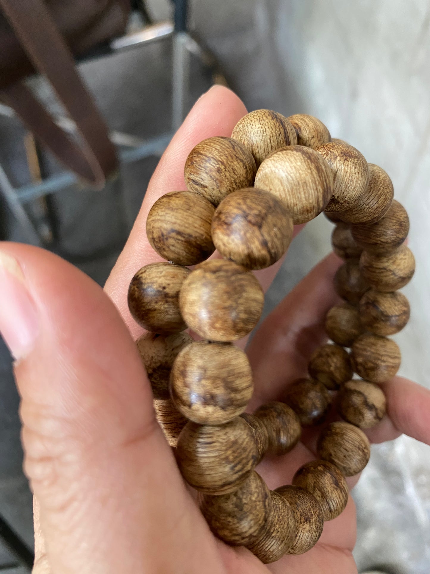 Kalimantan Agarwood Bracelet, Kalimantan Island Agarwood,Super Grade,Special Wood Grain,Sweet Scent
