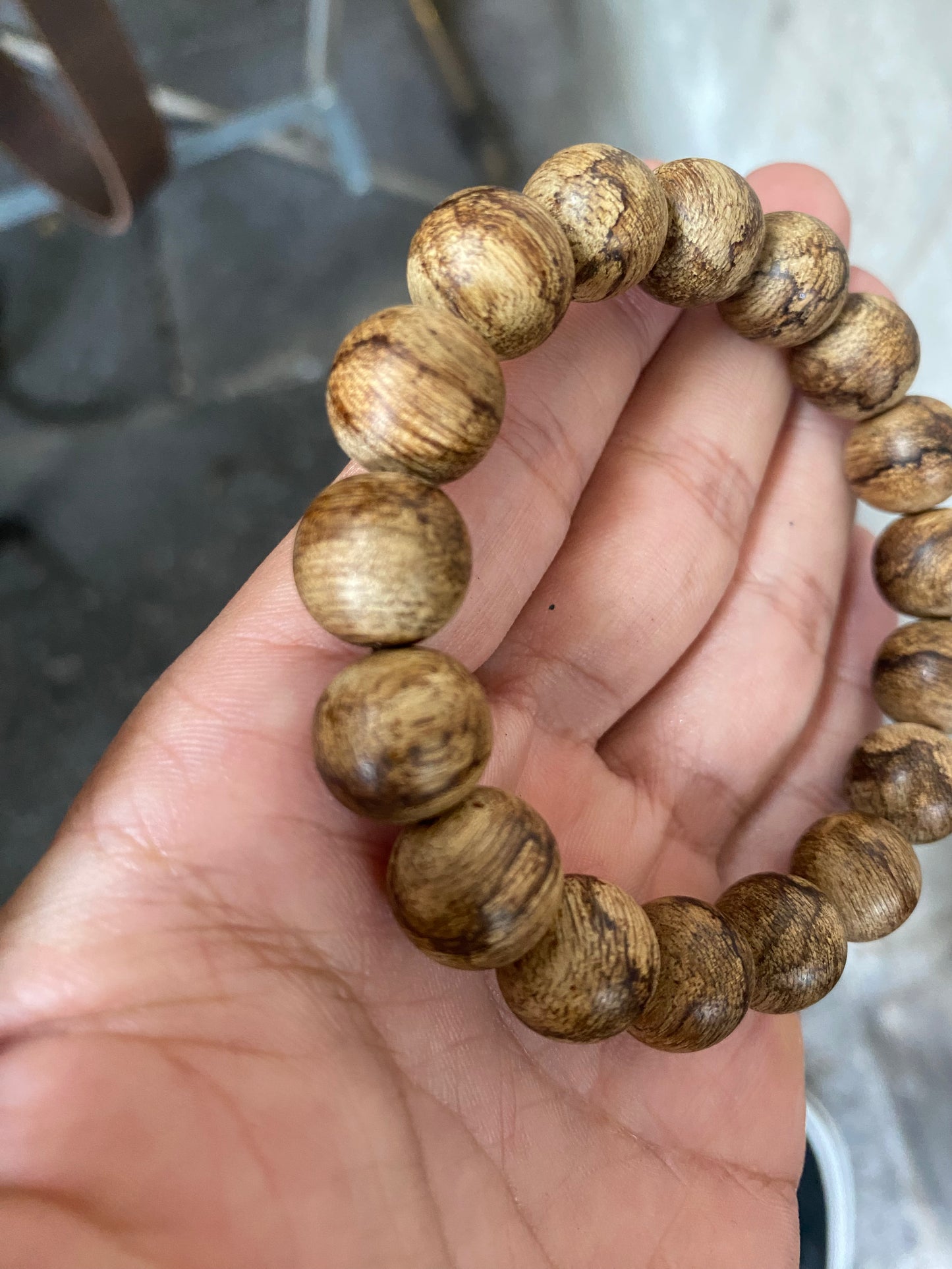 Kalimantan Agarwood Bracelet, Kalimantan Island Agarwood,Super Grade,Special Wood Grain,Sweet Scent