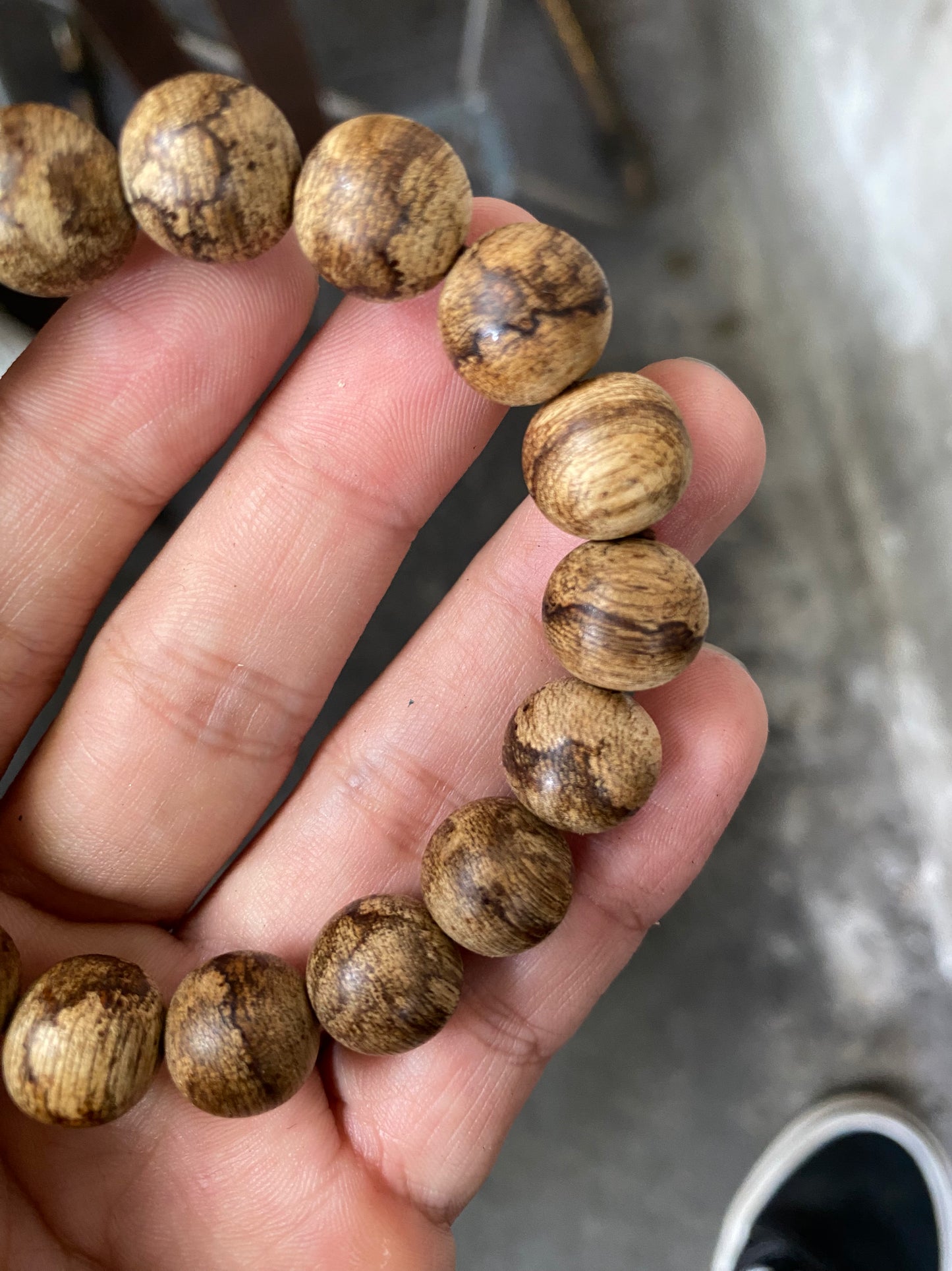 Kalimantan Agarwood Bracelet, Kalimantan Island Agarwood,Super Grade,Special Wood Grain,Sweet Scent