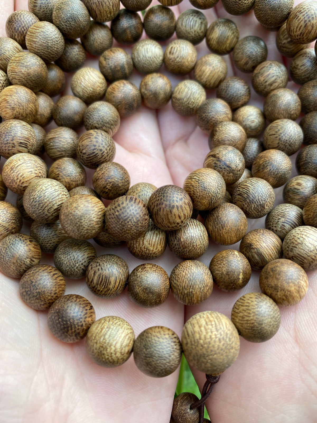Quang Binh Wild Agarwood 108 Beads - Super Grade In Vietnamese / The fragrance is sweet / Strong Aroma
