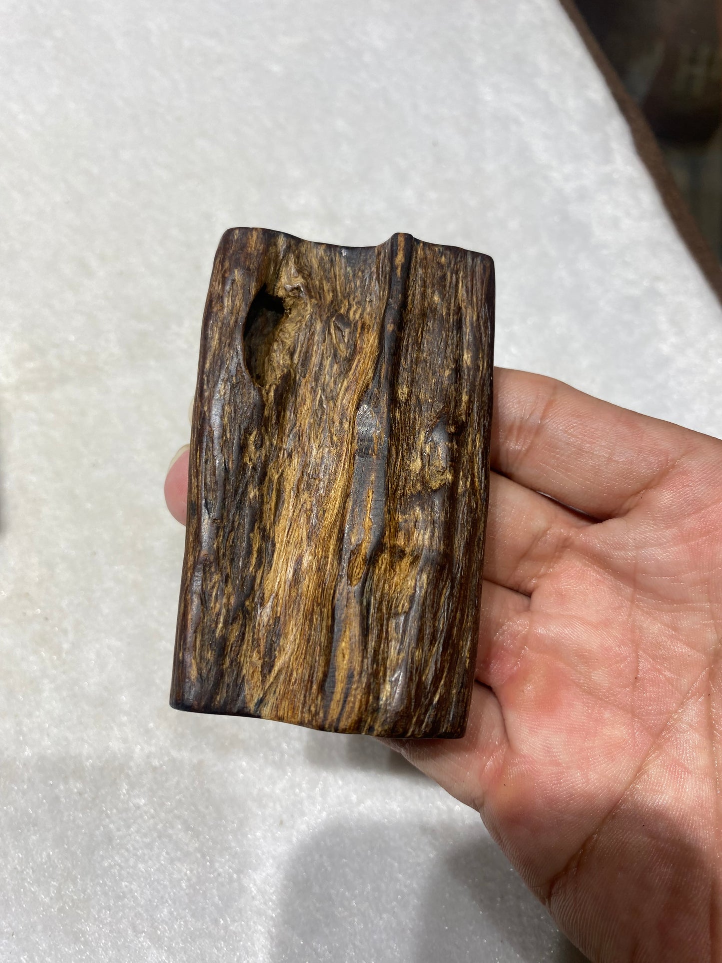 Super King Block Agarwood Sinking ,100% Wild Agarwood Vietnamese, Very Rare,Weight 51.11 grams, Only 1