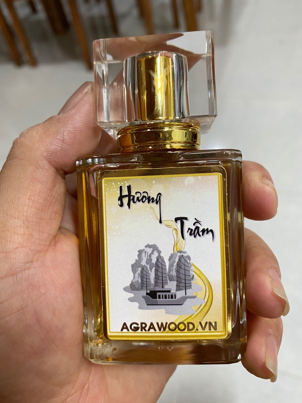 Natural Agarwood Perfume /Premium Perfume Oil / Vietnamese Agarwood / Enticing Scent / 10ml