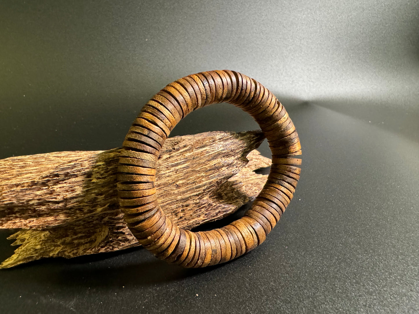 Wild Agarwood Malaysia Bracelet , Strong Aroma , Button Bead bracelet