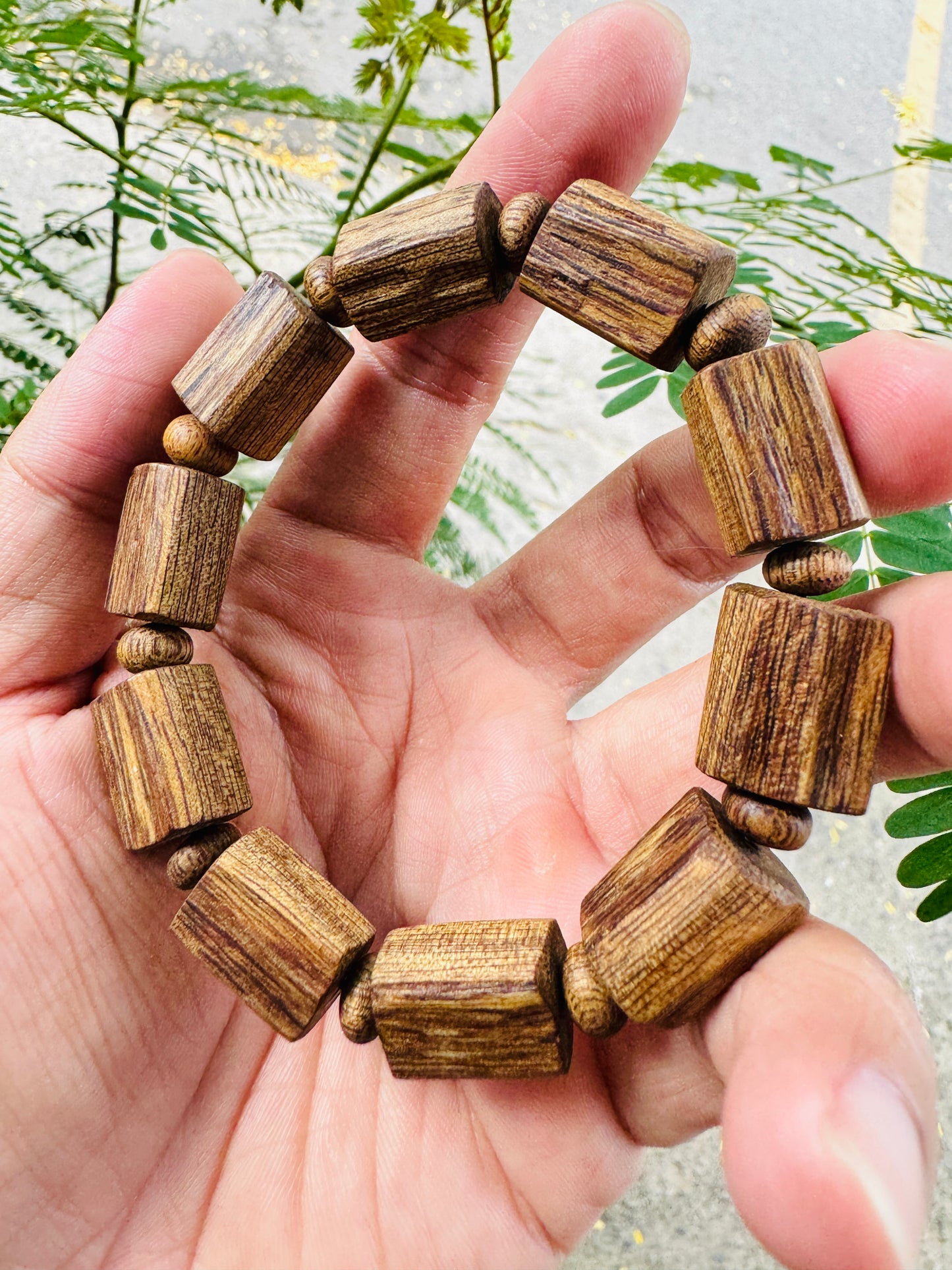 Vietnamesw Agarwood Bracelet , Grade AA , Bangles Agarwood Natural, Bracelet For Men