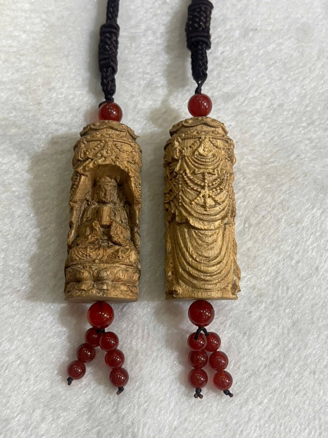 Agarwood Feng Shui Pendant – Sacred Car Hanging Ornament