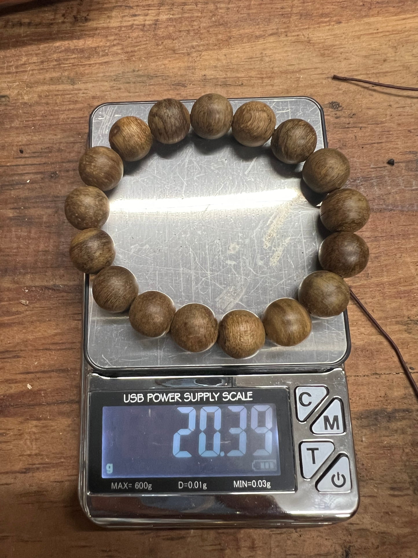 Nha Trang Wild Agarwood Bracelet All Sinking , Vietnamese Agarwood Very Rare . Only 1 .