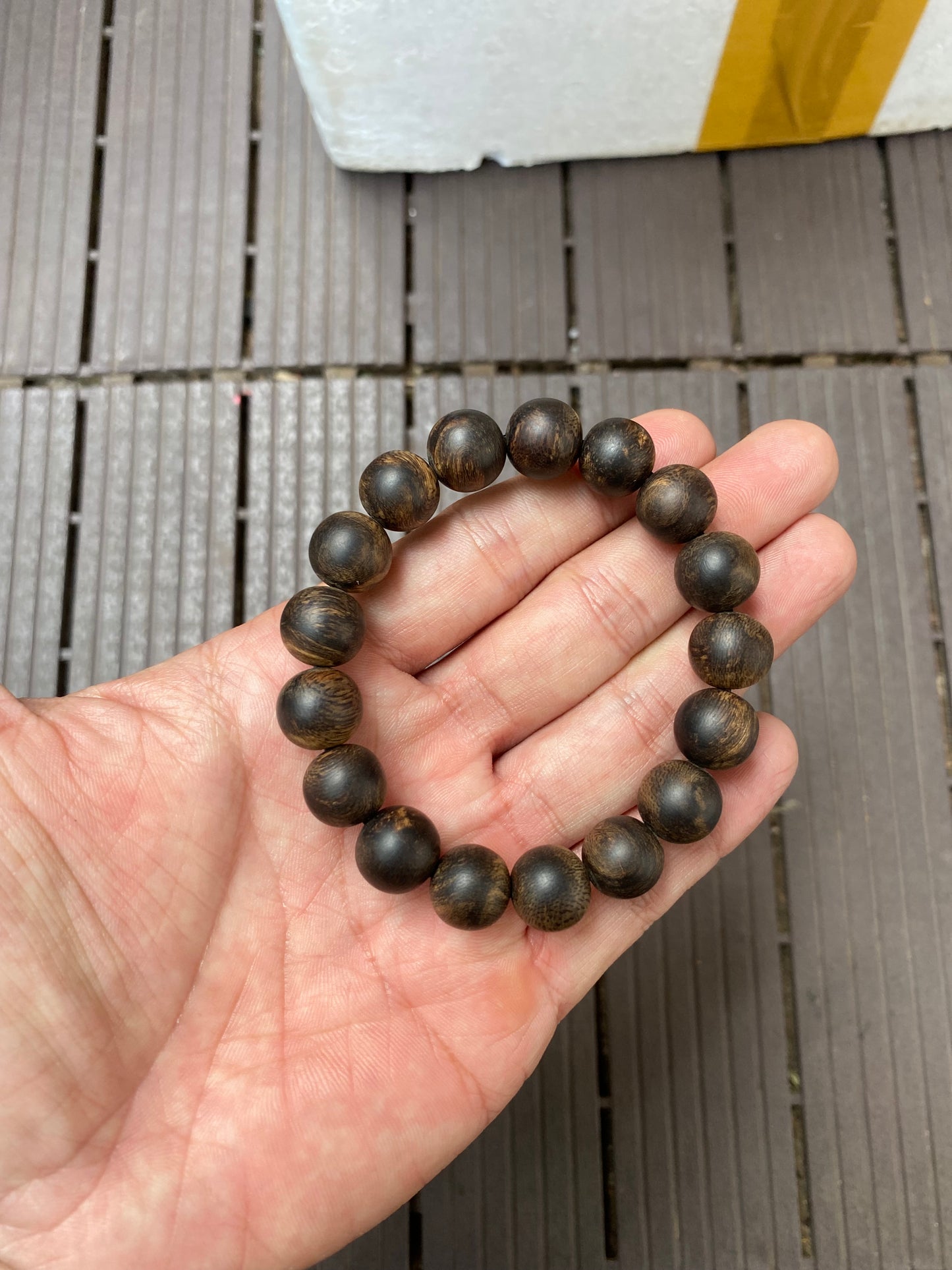 Super rare Agarwood Bracelet sinking, super luxurious Philippinese, Only 1 Size 12mm