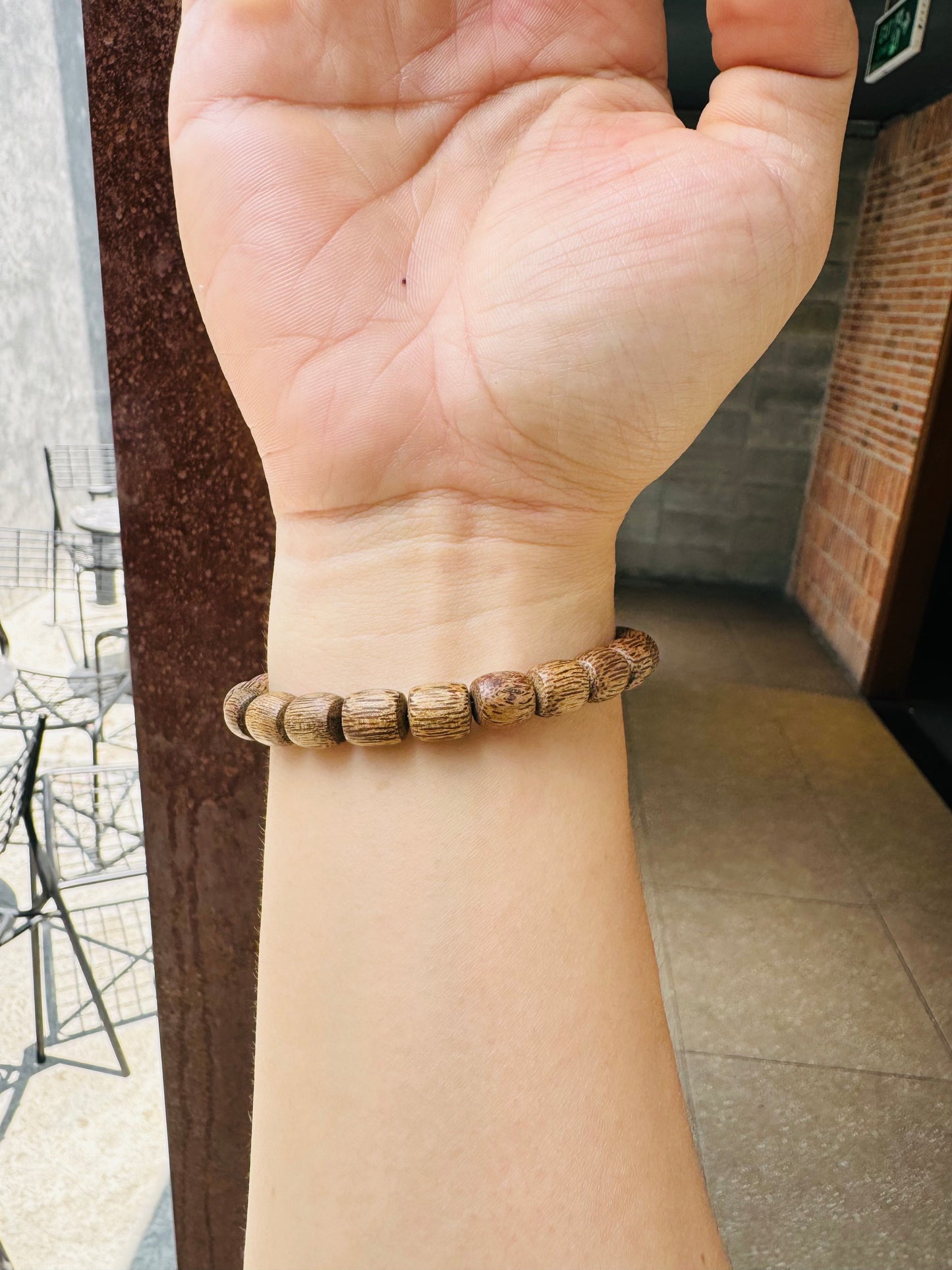 Campodia Agarwood Bracelet,Size 8mm,Campodia Pursat Agarwood, Strong Aroma.