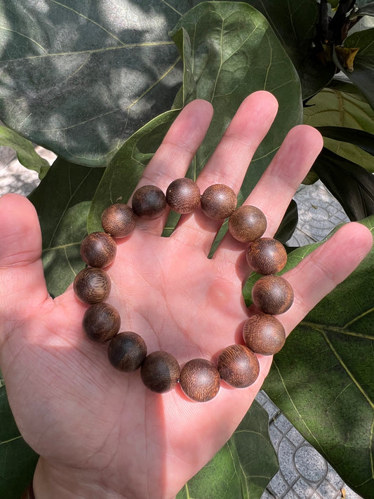 Handcrafted Phu Quoc Agarwood Bracelet – Natural Wild Oud