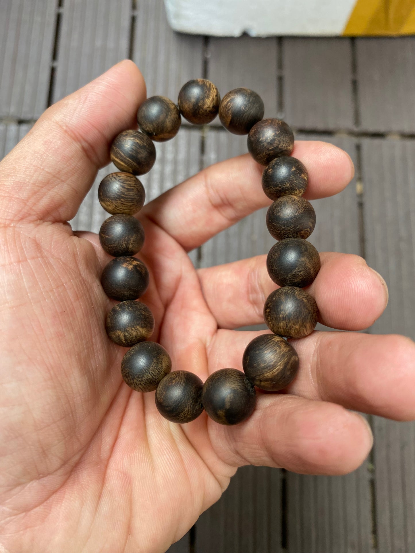 Super rare Agarwood Bracelet sinking, super luxurious Philippinese, Only 1 Size 12mm