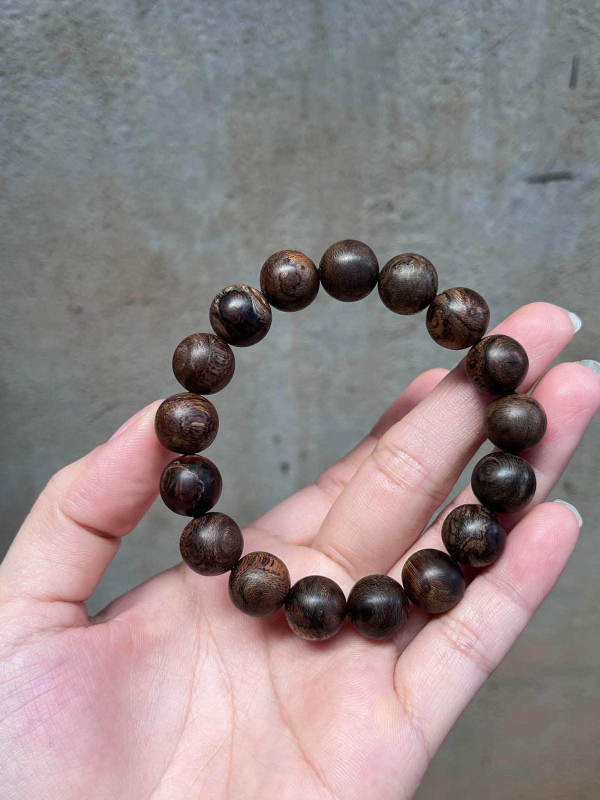 Rare Leyte Philippine Agarwood Bracelet 12mm – 1-of-1 Collector's Edition - Near Sinking