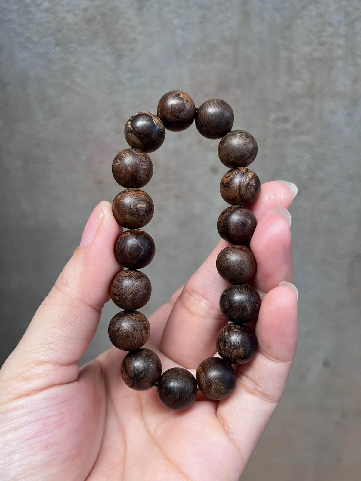 Rare Leyte Philippine Agarwood Bracelet 12mm – 1-of-1 Collector's Edition - Near Sinking