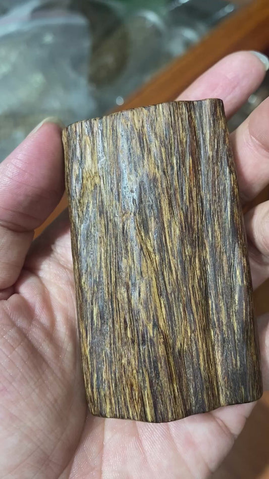 Super King Block Agarwood Sinking ,100% Wild Agarwood Vietnamese, Very Rare,Weight 51.11 grams, Only 1