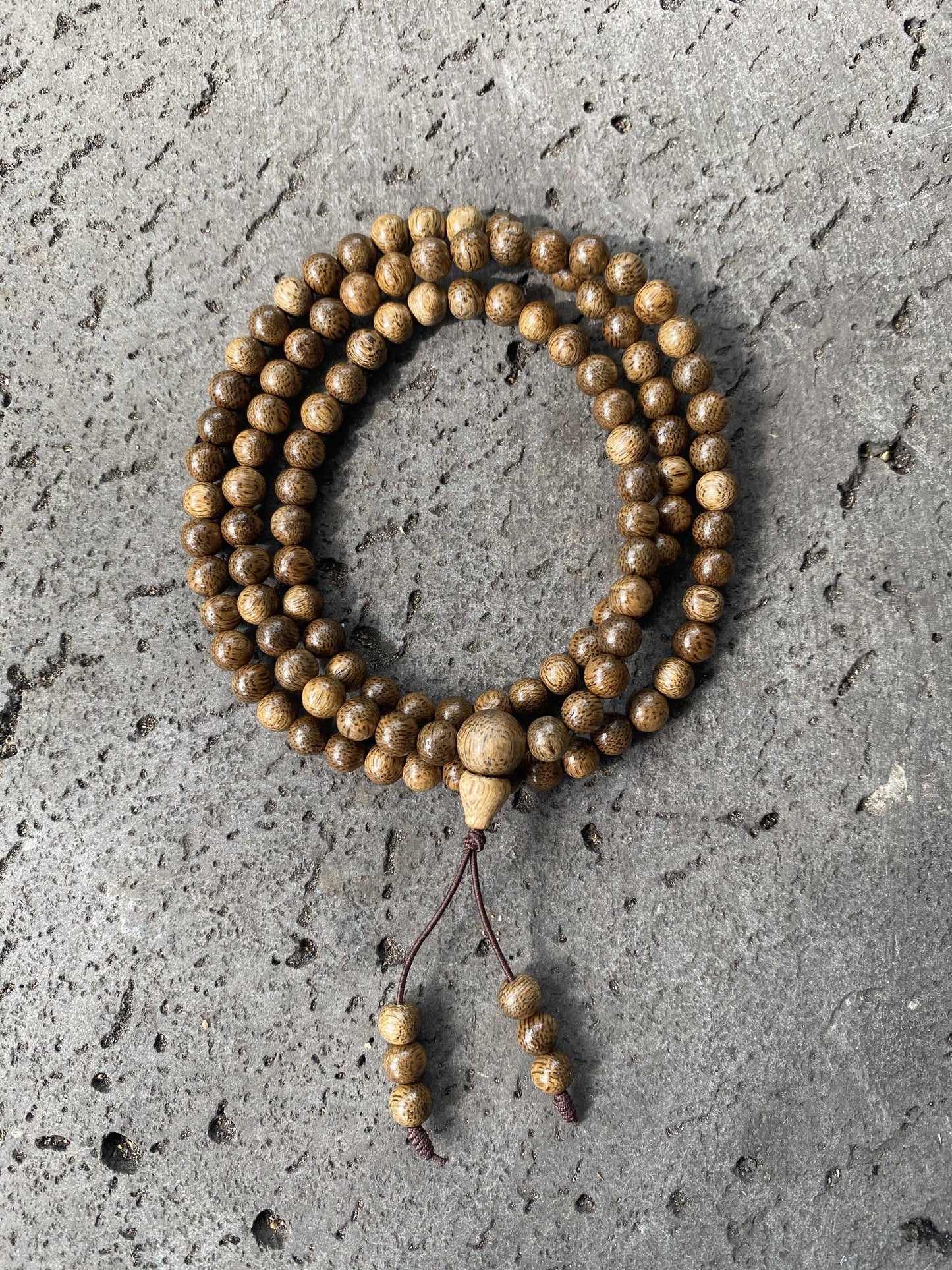 Vietnamese Agarwood Bead Bracelet 108 beads - Grade AA