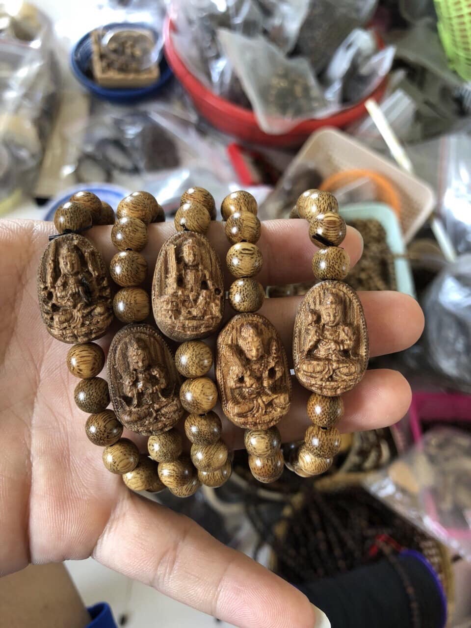 Agarwood Buddha (Wearing Neck)