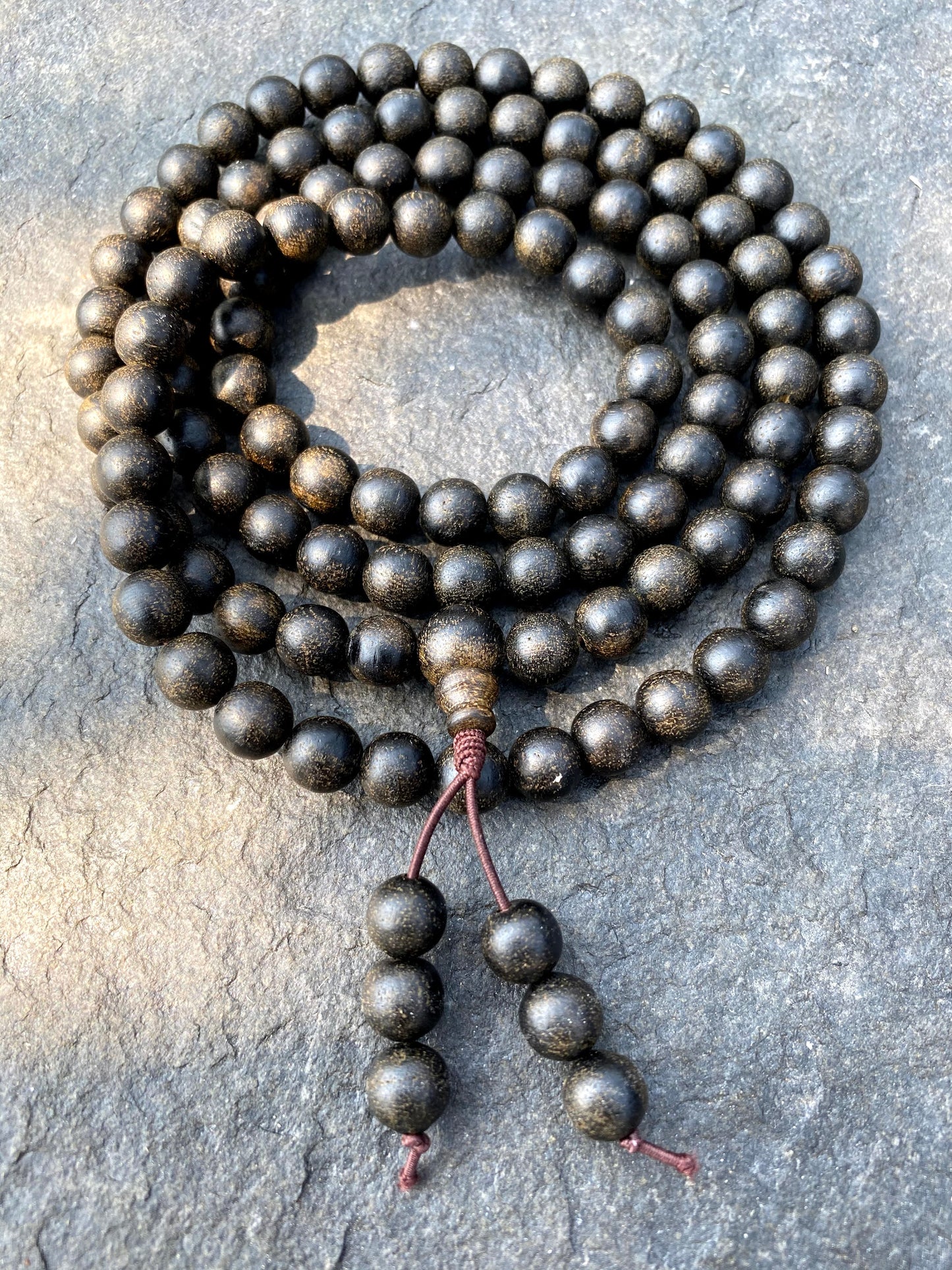 Vietnamese Agarwood 108 Beads,108 Beads Sinking, Strong Aroma,Prayer Buddha