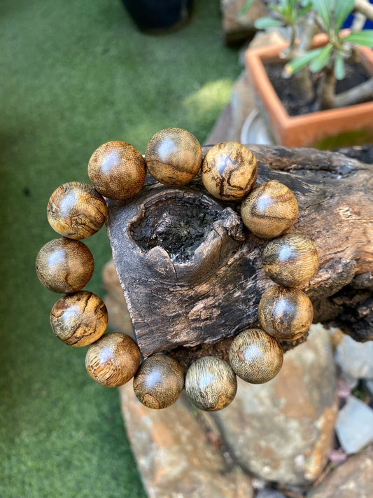 Vietnamese Wild Agarwood Bracelet Beads,Oil Wood Grain Is Very Special,Agarwood In Binh Thuan Province