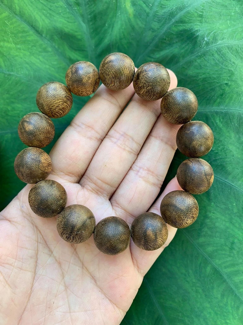 Cambodia Wild Agarwood Bracelet- From Pursat Fores,Super Grade,Real Agarwood Beaded