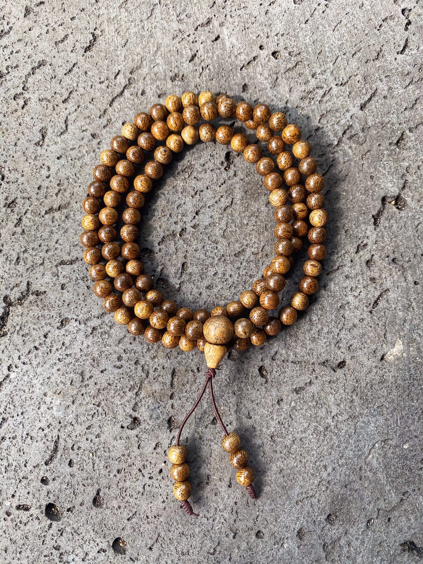 Vietnamese Agarwood Bead Bracelet 108 beads - Grade AA