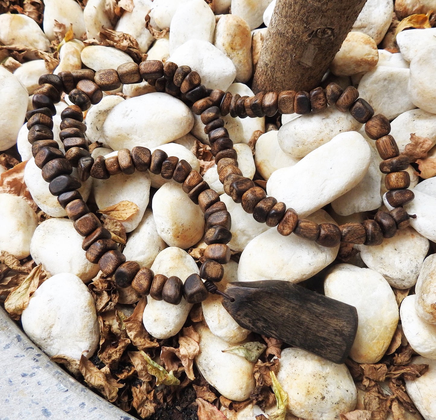 Vietnamese Wild Agarwood Beads Necklace - Random Pendant/ Aloe swood / Eagle wood / Gharuwood