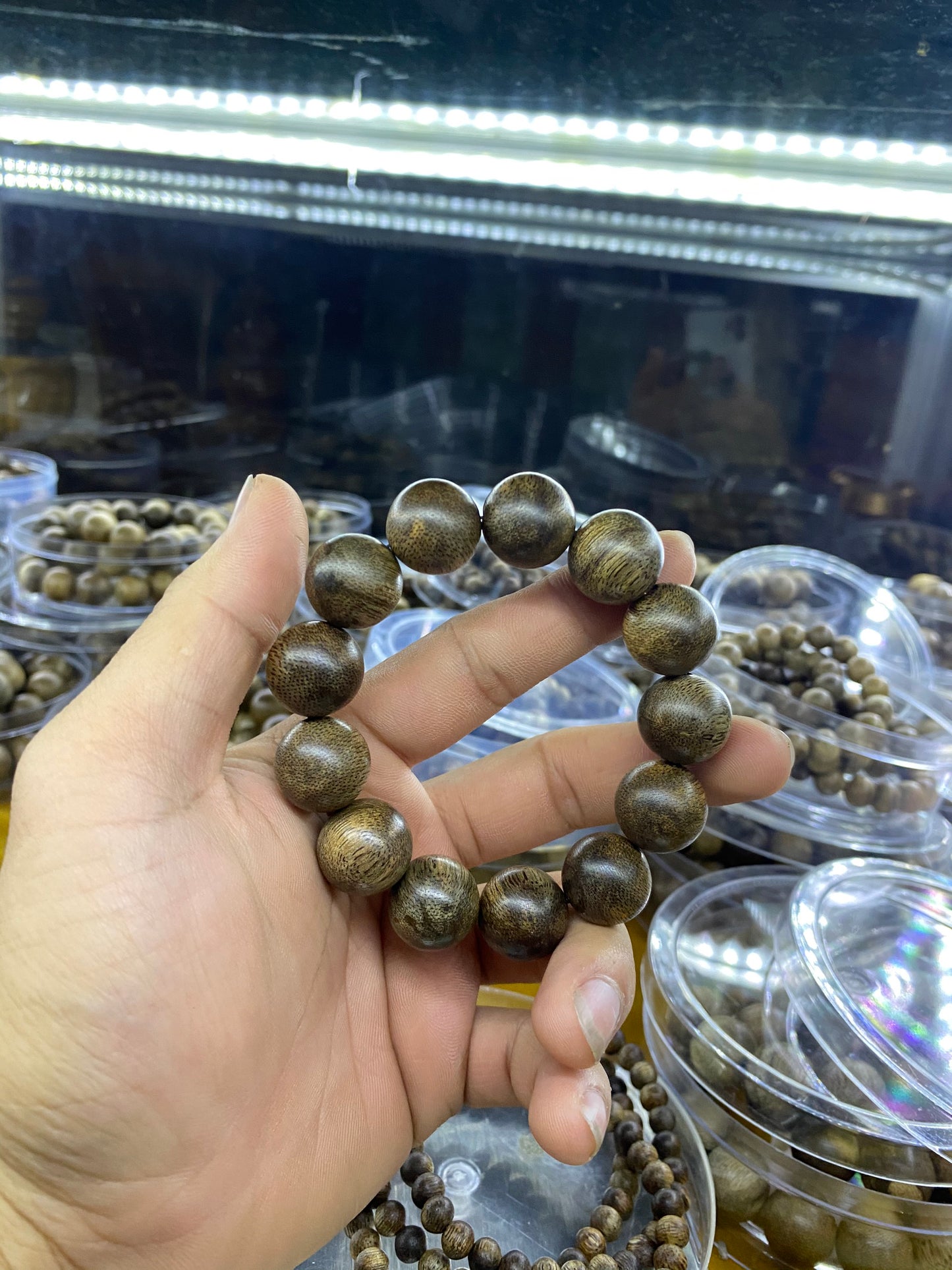 Vietnamese Wild Agarwood Bracelet Bead - Super Grade - Quang Nam Agarwood