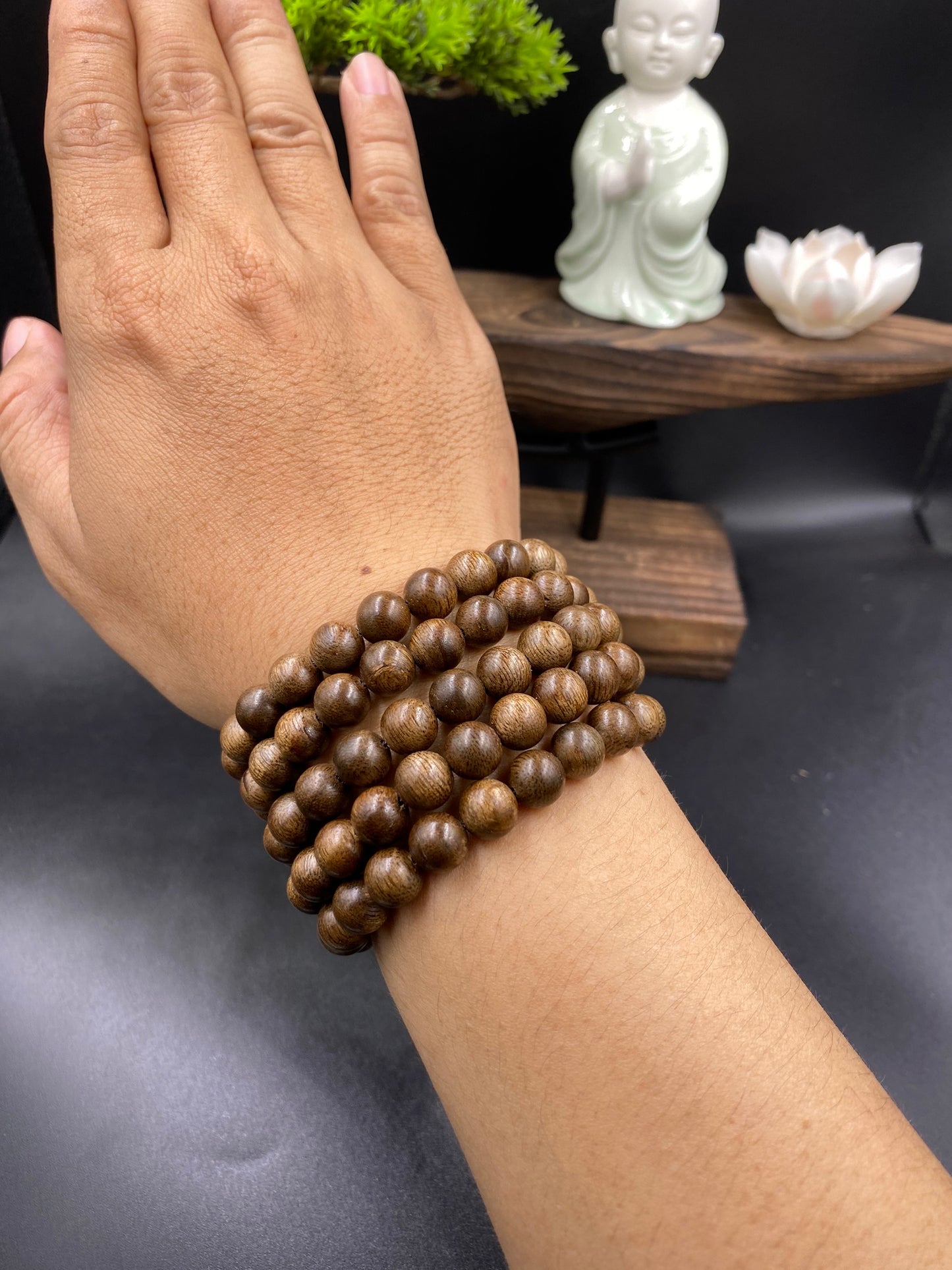 Indonesia Wild Agarwood 108 Beads - Agarwood Of The Island Of Merauke