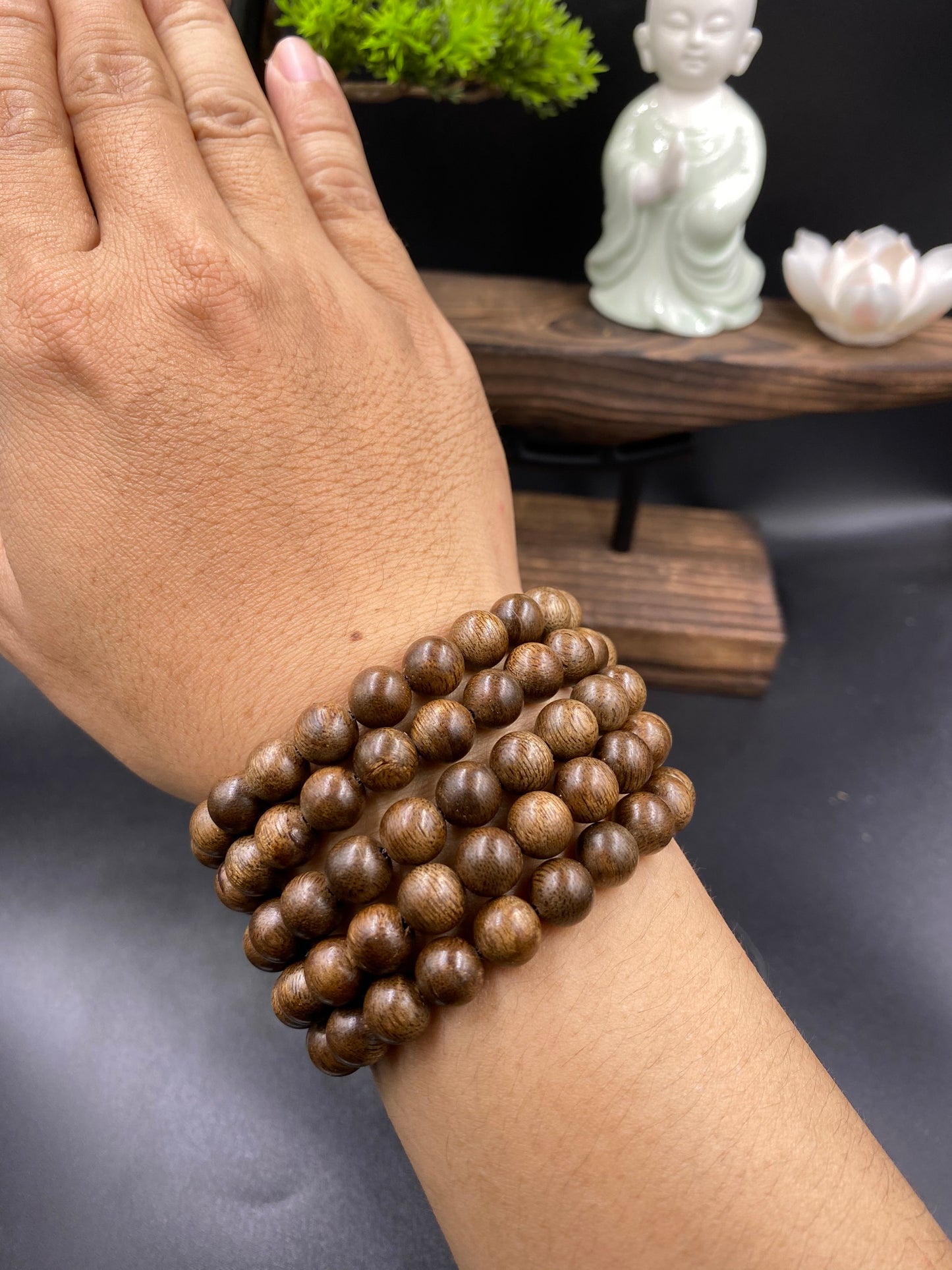 Indonesia Wild Agarwood 108 Beads - Agarwood Of The Island Of Merauke